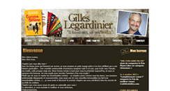 Desktop Screenshot of gilles-legardinier.com